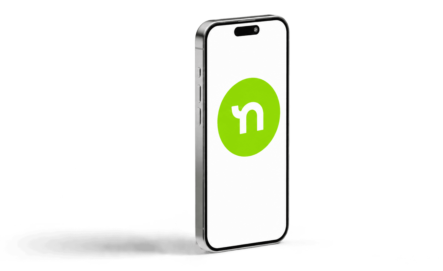 Nextdoor logo on an iphone